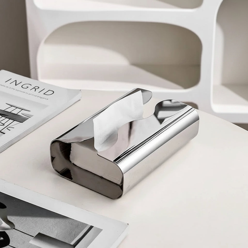 Maraline Steel Tissue Box