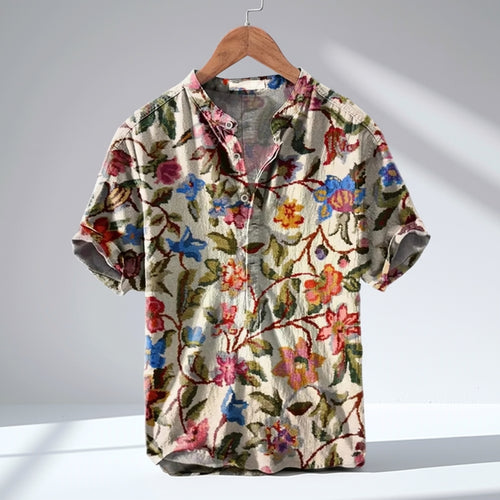 Formosa Floral Henley Shirts
