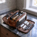 Giovani Leather Toiletry Bag