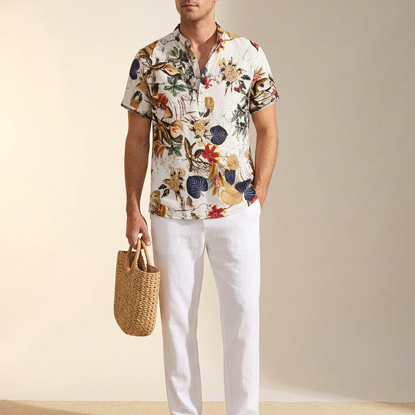 Fivani Floral Shirts