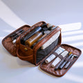 Giovani Leather Toiletry Bag