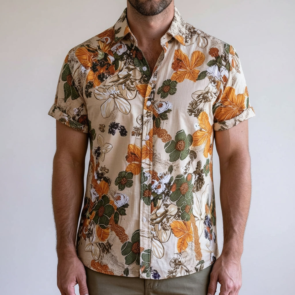 Fivani Floral Shirts