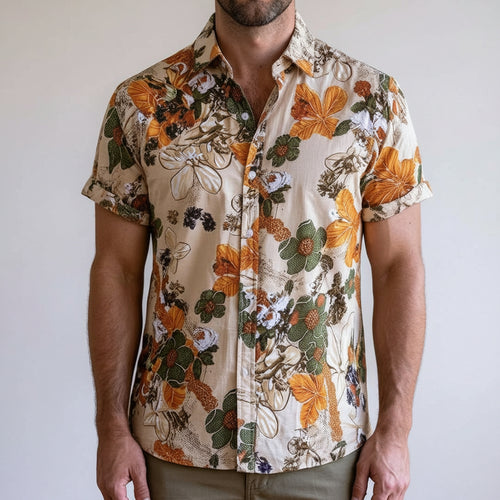 Fivani Floral Shirts