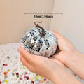 Pumpkin Disco Ball Mirror Bar Party Decor Pear Tomato Vegetable Disco Ball Ornament Halloween Party Home Decor Festival Gift