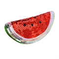 Handmade Glass Fruit Decors Glass Watermelon Figurines Ornament Glass Fruit Figurines Table Centerpieces for Home Decors