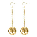 Exquisite, Creative, Festival Party Gift Jewelry - Stylish Retro Disco Ball Pendant Earrings